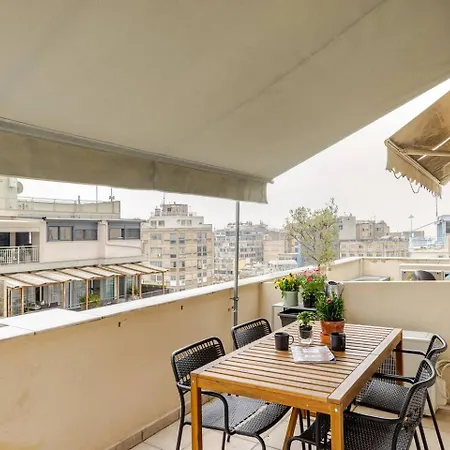 Bright Bright C- Modern With Terrace דירה סלוניקי